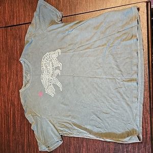 Lucky Brand T-Shirt XXL Grey Bear
